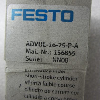 NEW FESTO ADVUL-16-25-P-A COMPACT CYLINDER ADVUL1625PA