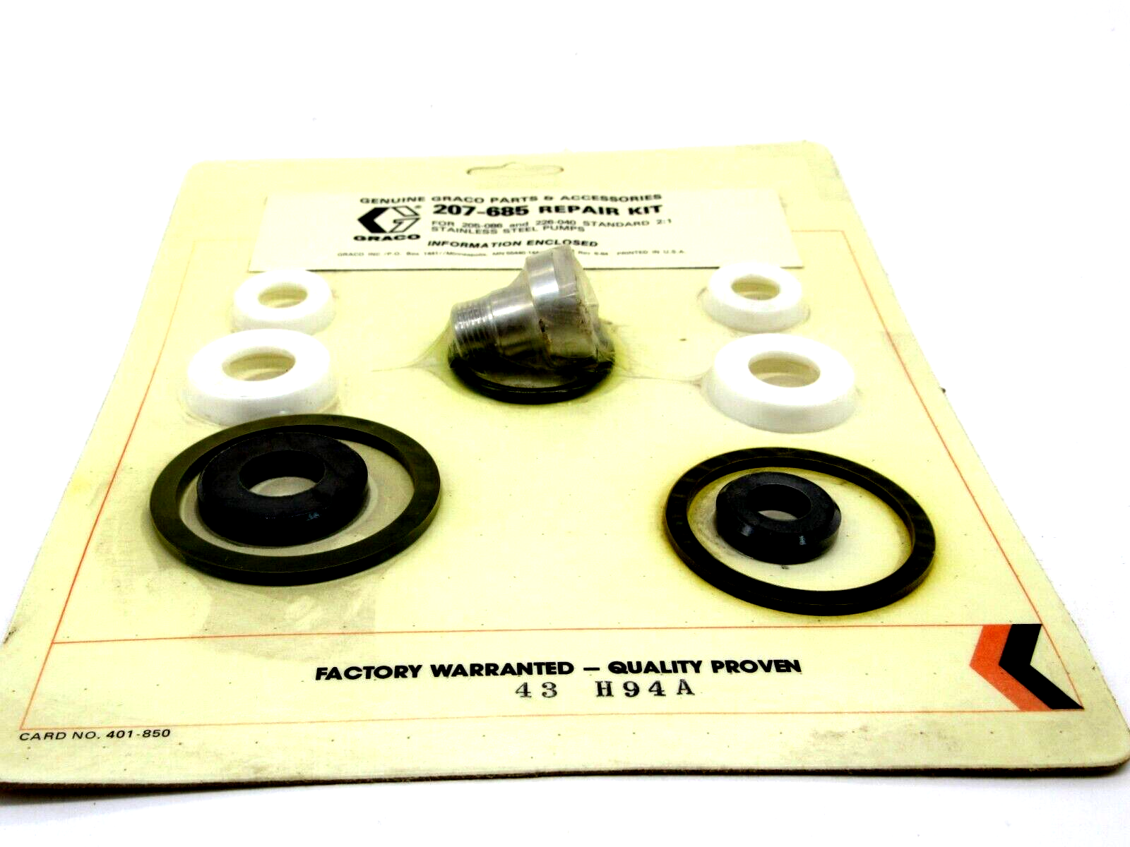NEW GRACO 207-685 REPAIR KIT 207685 - SB Industrial Supply, Inc.