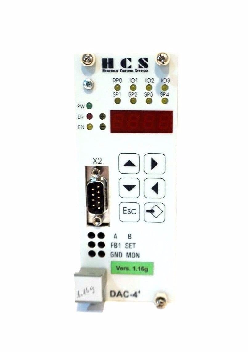 NEW HYDRAULIC CONTROL SYSTEMS DAC-44-01-080 AMPLIFIER CONTROLLER DAC4401080 - Image 3