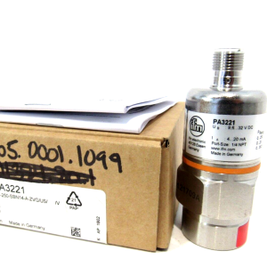NEW IFM EFECTOR PA-250-SBN14-A-ZVG/US/ /V PRESSURE TRANSMITTER PA3221