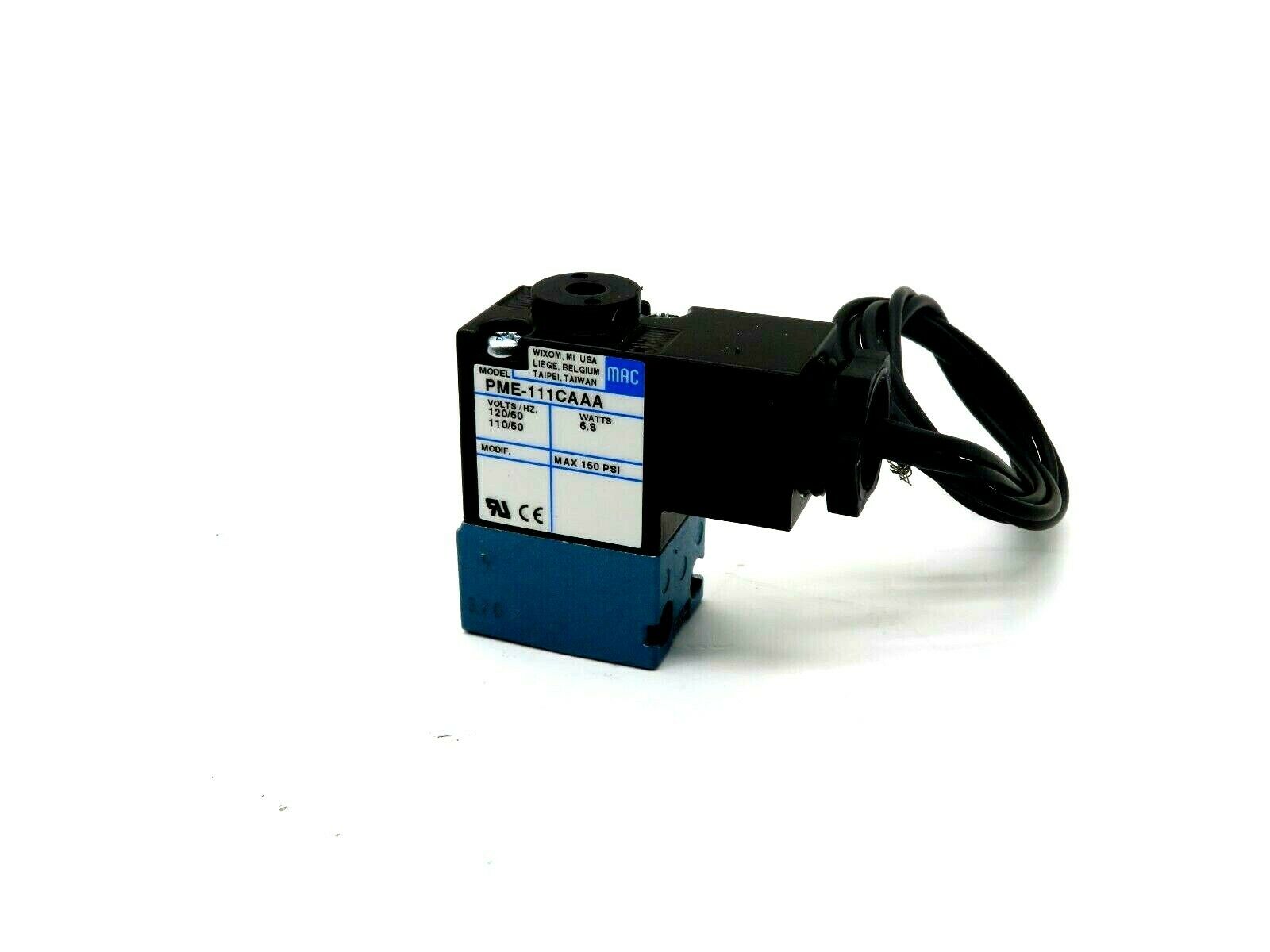 NEW MAC VALVES PME-111CAAA SOLENOID VALVE PME111CAAA