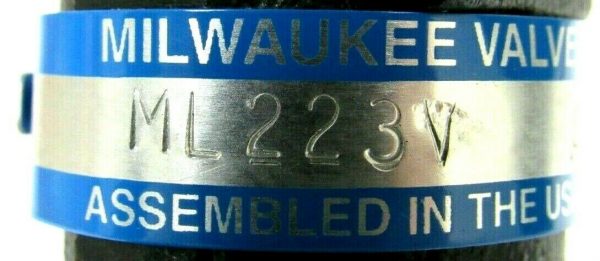 NEW MILWAUKEE VALVE ML223V AL BUTTERFLY VALVE 3" - Image 4