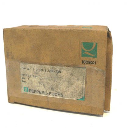 NEW PEPPERL FUCHS NJ-2-D-US-1/592-BHM INDUCTIVE SENSOR  93328 NJ2DUS1592BHM