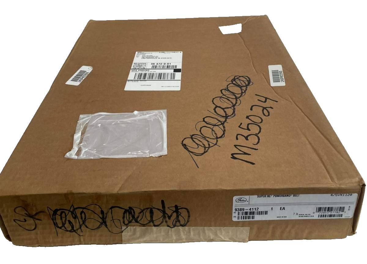 NEW SEALED GATES 9389-4112 SUPER HC POWERBAND BELT 4/5VX1120 93894112 - Image 4