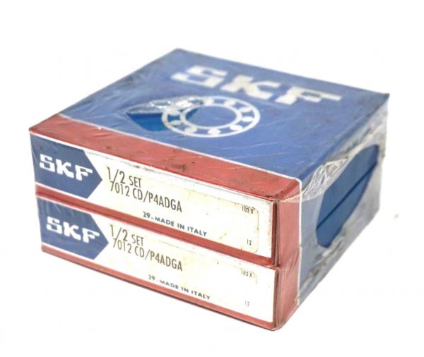 NEW SET SKF 7012 CD /P4ADGA BEARINGS 7012CDP4ADGA