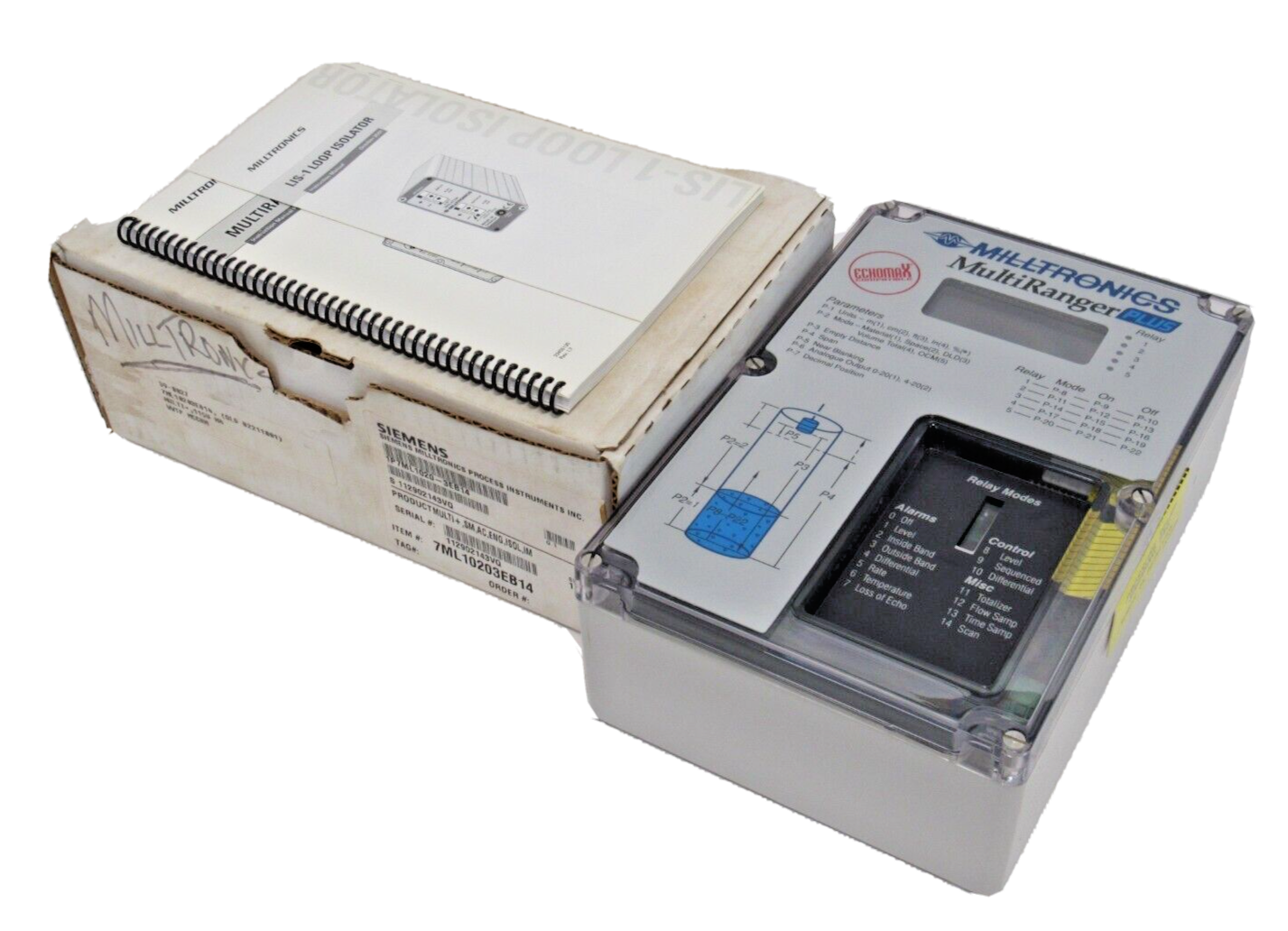 NEW SIEMENS 7ML10203EB14 MILLTRONICS MULTIRANGER LEVEL CONTROLLER