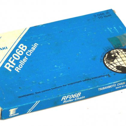 NEW TSUBAKI RF06B ROLLER CHAIN 10FT