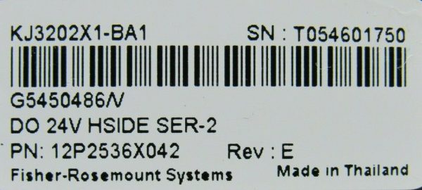 USED FISHER ROSEMOUNT DELTA V 12P2536X042 MODULE KJ3202X1-BA1 REV E - Image 5