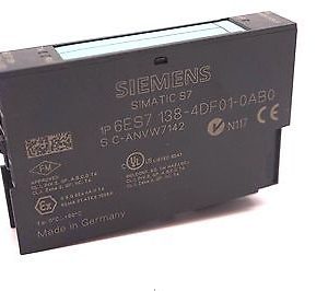 USED SIEMENS 6ES7-138-4DF01-0AB0 INTERFACE MODULE 6ES71384DF010AB0