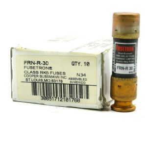 10 NEW BUSSMANN FRN-R-30 FUSES FRNR30