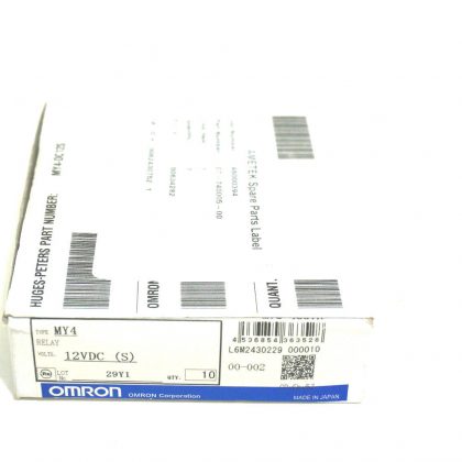 4 NEW OMRON MY4 RELAYS
