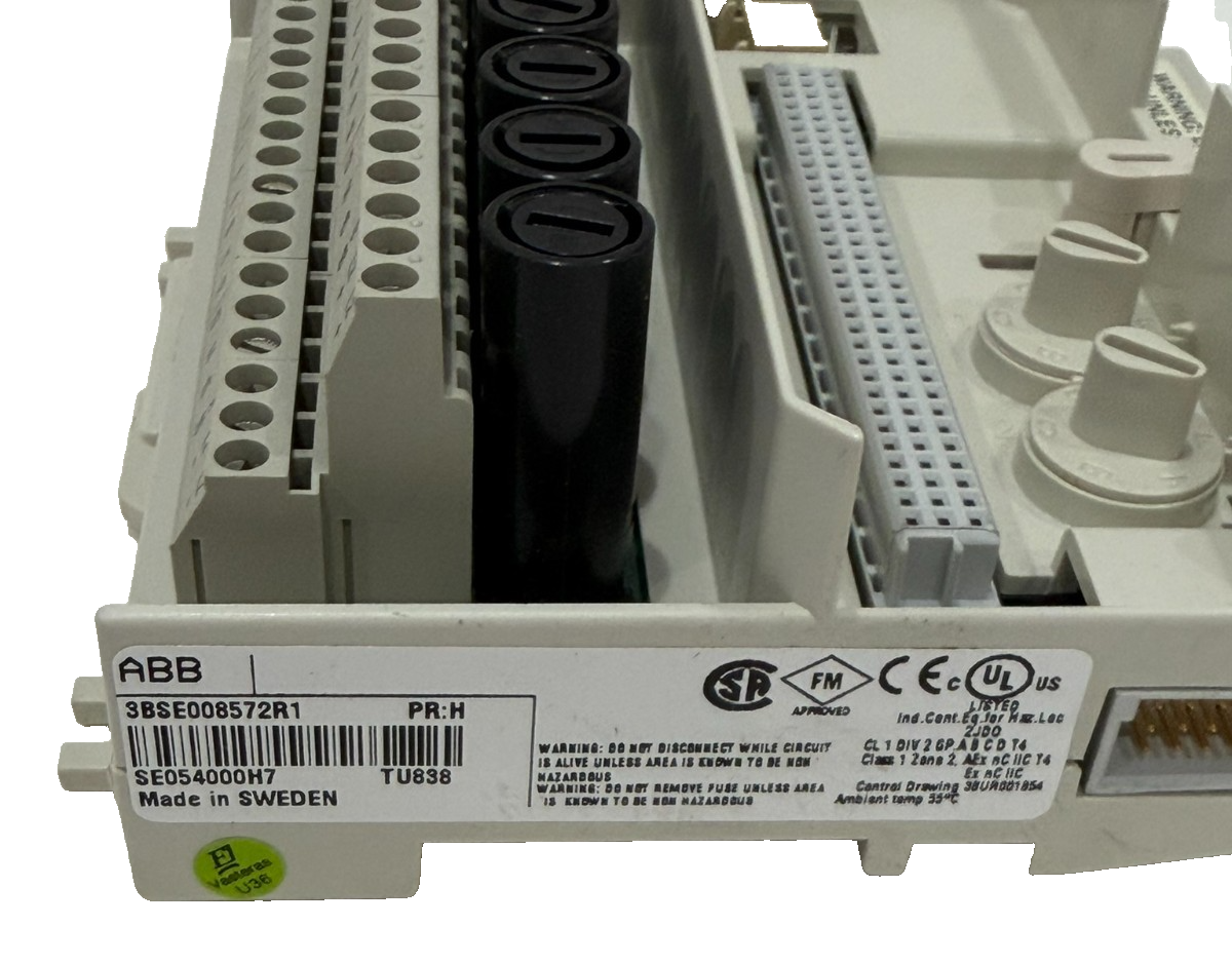 Module Bus Terminator Abb NEW ABB 3BSE008572R1 PLC MODULE TERMINATION UNIT - SB Industrial Supply ...