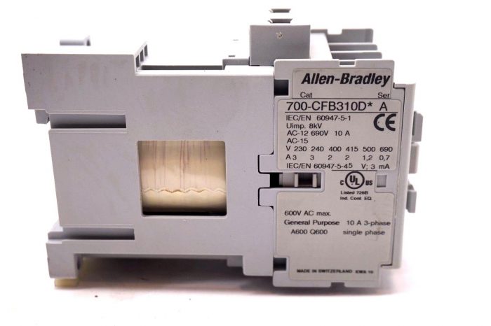 NEW ALLEN BRADLEY 700-CFB310DJ CONTROL RELAY SER.A 700CFB310DJ - Image 3