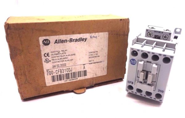 NEW ALLEN BRADLEY 700-CFB310DJ CONTROL RELAY SER.A 700CFB310DJ
