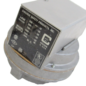NEW CHICAGO SAFETY PRODUCTS CHICAGO SAFETY PRODUCTS PRESSURE SWITCH RLGPA