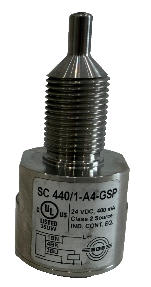Sc Control Valve NEW EGE ELEKTRONIC P10523 FLOW CONTROL VALVE SC 440/A-A4-GSP - SB ...