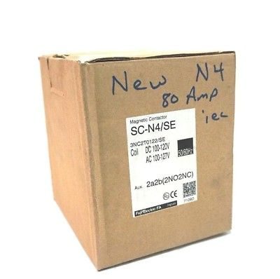NEW FUJI ELECTRIC SC-N4 / SE MAGNETIC CONTACTOR 3NC2T0122SE SCN4SE
