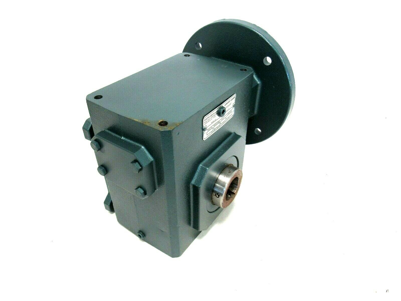NEW GROVE GEAR FHMQ230-2 FLEXALINE WORM SPEED REDUCER 20:1 FHMQ2302 - Image 3