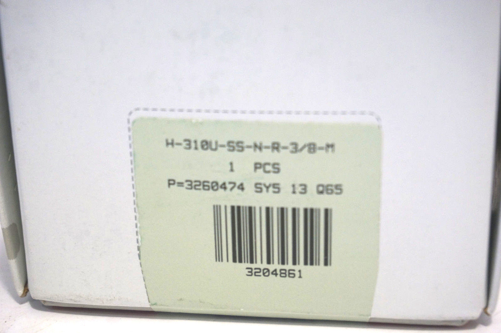NEW HAMLET H-310U-SS-N-R-3/8-M NEEDLE VALVE H310USSNR38M - Image 3