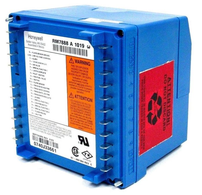 NEW HONEYWELL RM7888-A-1019 BURNER CONTROL RM7888A1019 - Image 4