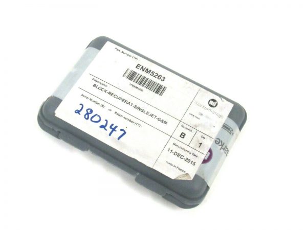 NEW MARKEM IMAJE ENM5263 SINGLE JET GUTTER BLOCK