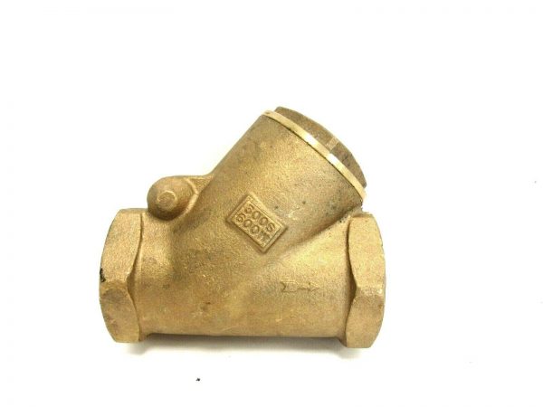 NEW MILWAUKEE 2" BRONZE SWING CHECK VALVE 300S 600W - Image 3