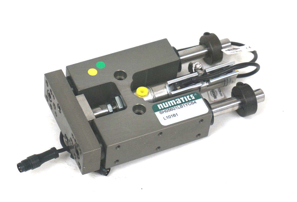 NEW NUMATICS SH05601LB1YCS4 LINEAR SLIDE W / 2 PXCST CABLES - SB ...