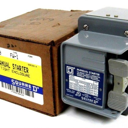 NEW SQUARE D 2510-FW-1 FHP MANUAL STARTER 2510FW1