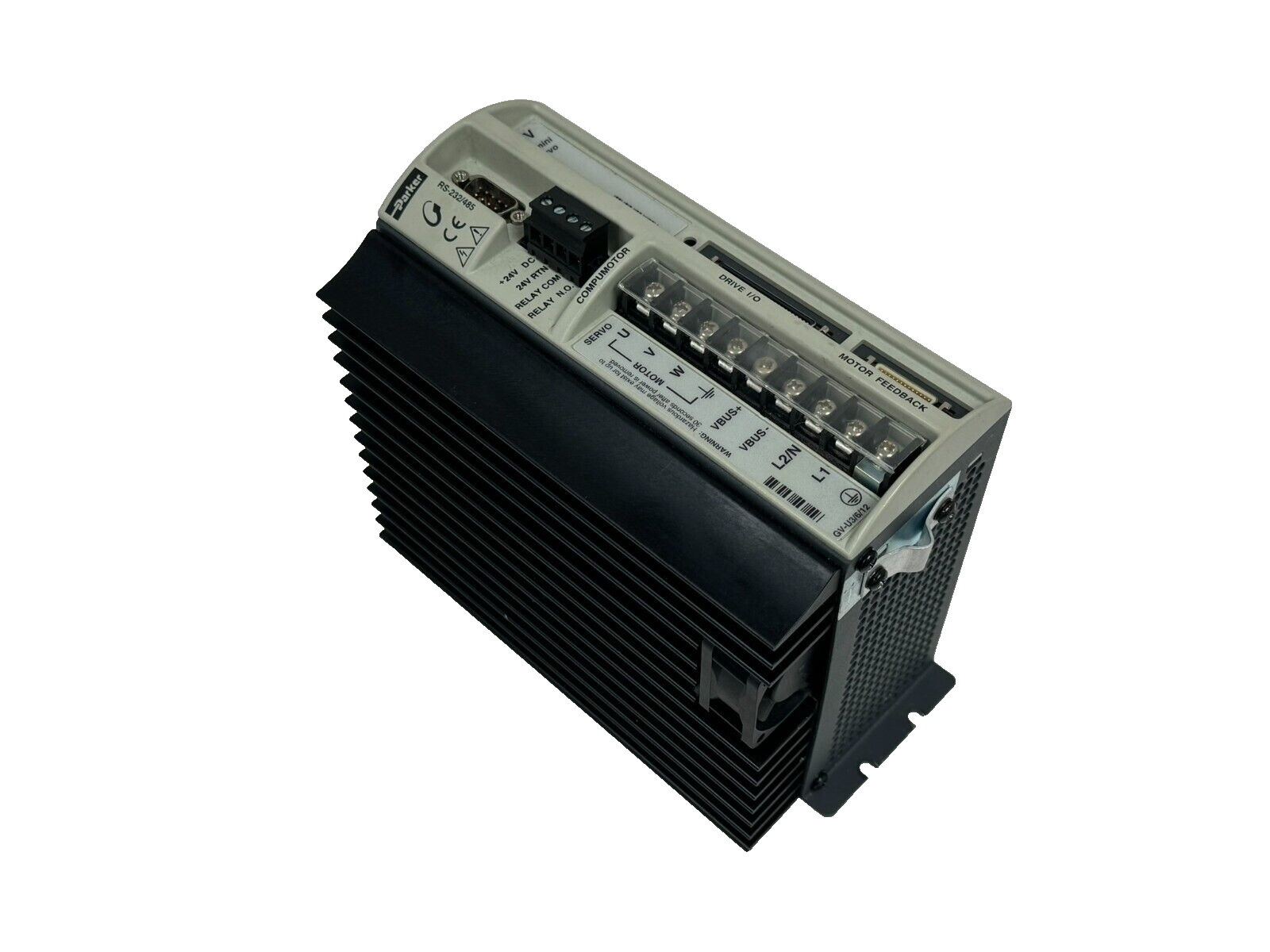 USED PARKER HANNIFIN GV-U12E GEMINI SERVO DRIVE GVU12E