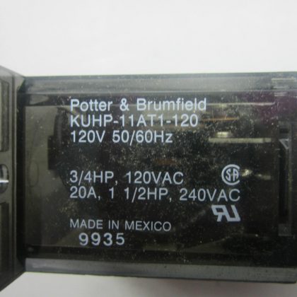 3 NEW POTTER & BRUMFIELD KUHP-11AT1-120 POWER RELAY KUHP11AT1120