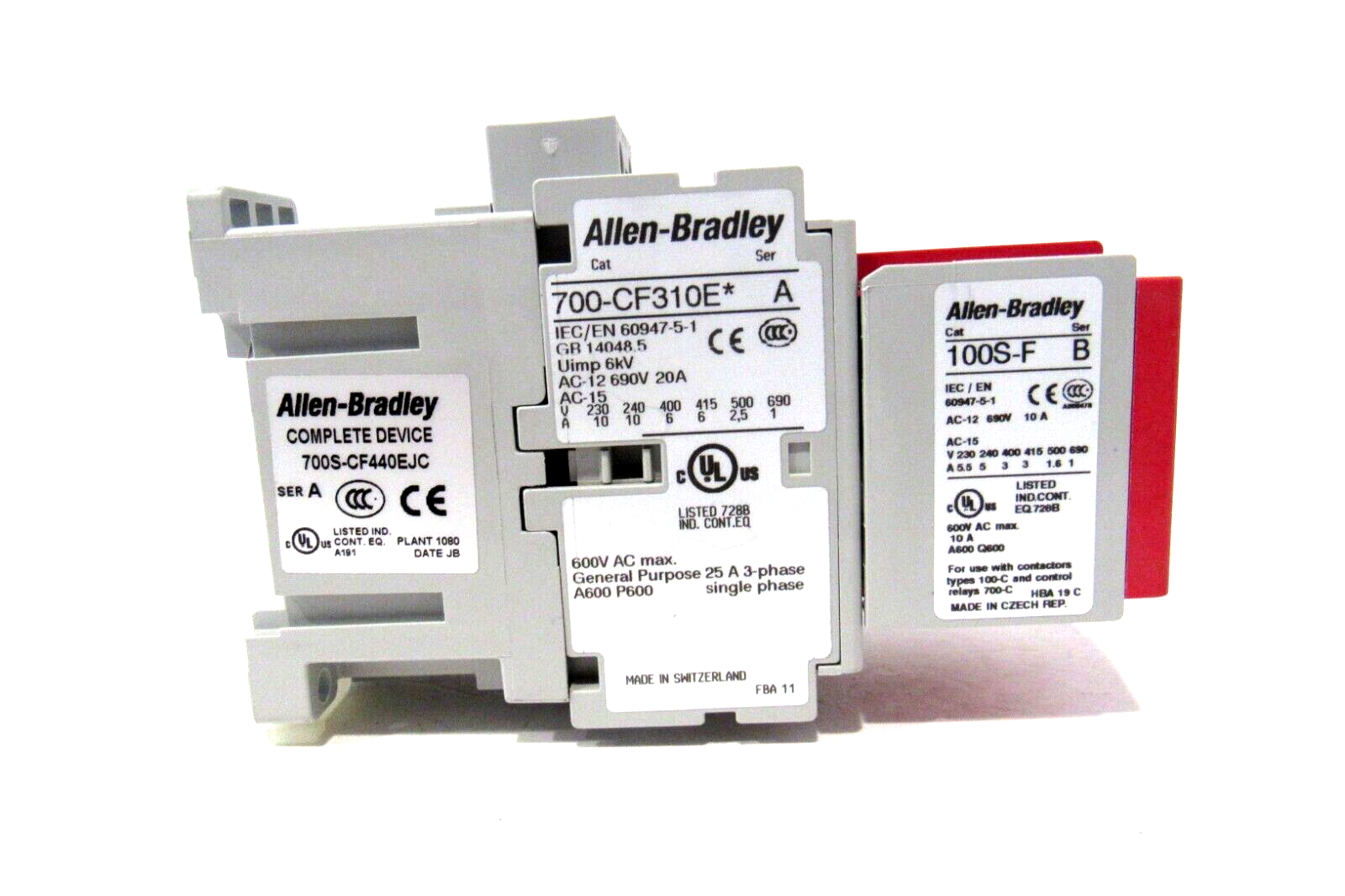ALLEN BRADLEY 700S-CF440EJC CONTROL RELAY 700SCF440EJC NEW SURPLUS - Image 3