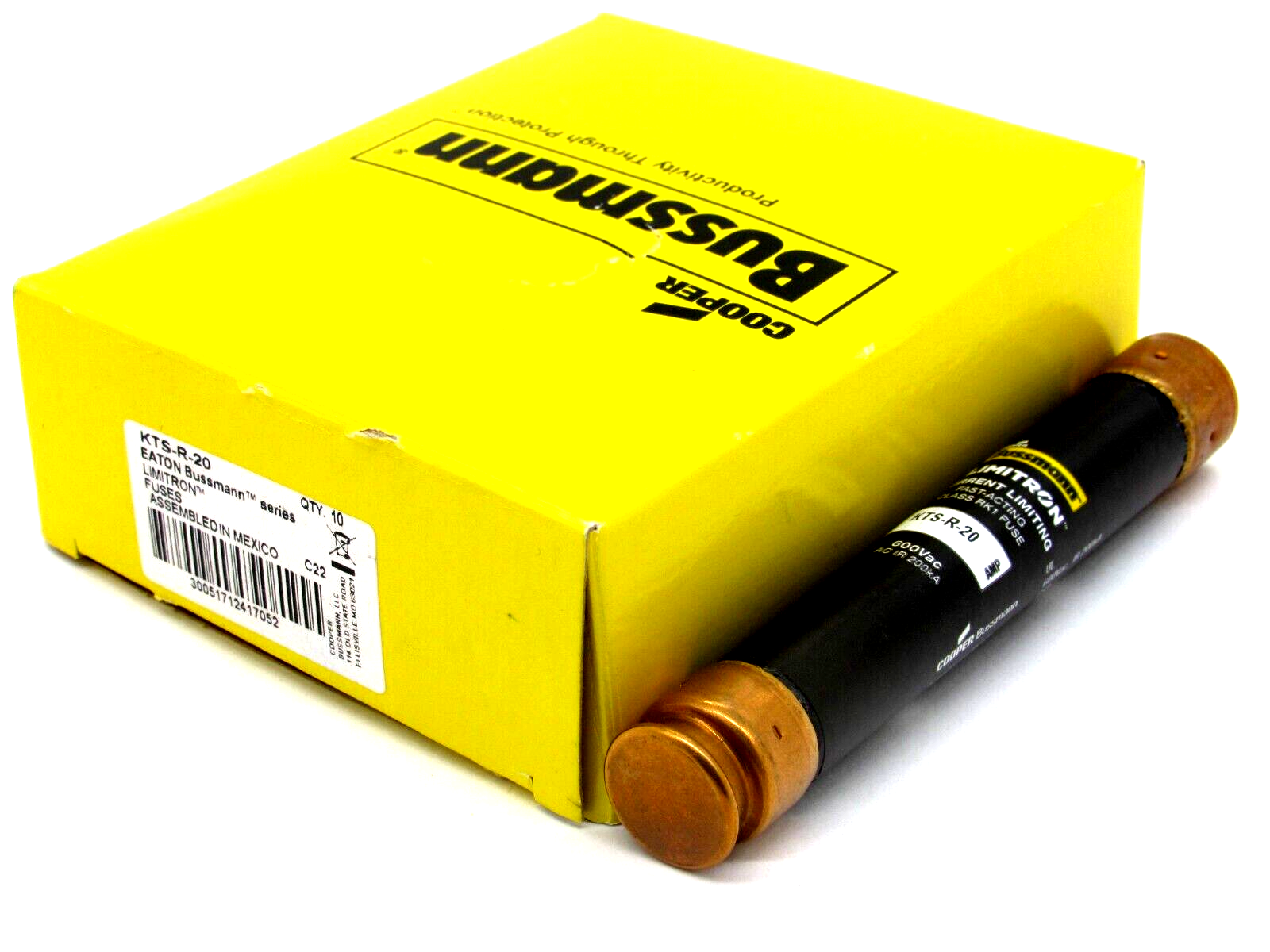 thumbnail image 2 of Bussmann KTK-5 5A 600V Fast-Acting Fuse – Original, Industrial Grade 2 of 3