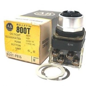 NEW ALLEN BRADLEY 800T-PB16 PUSHBUTTON SER.N 800TPB16