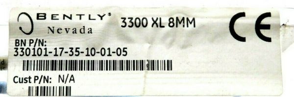 NEW BENTLY NEVADA 330101-17-35-10-01-05 PROXIMITY SENSOR 3300XL 3301011735100105 - Image 3