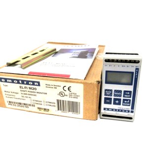 NEW EMOTRON EL-FI-M20 SHAFT POWER MONITOR 3X380-500VAC 50/60 HZ ELFIM20