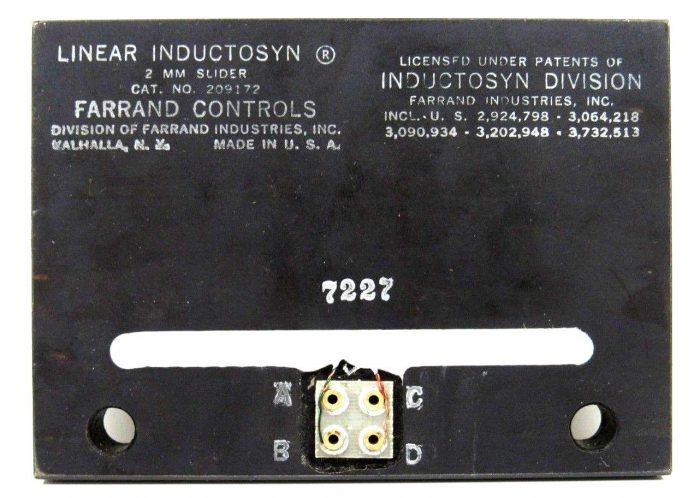 NEW FARRAND CONTROLS 209172 LINEAR INDUCTION SLIDER - Image 3
