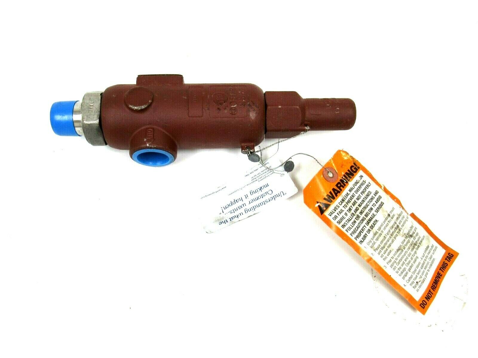 NEW FARRIS ENGINEERING 27DA33-M20 RELIEF VALVE 15PSI 1 x 1-D 27DA33M20 - Image 3