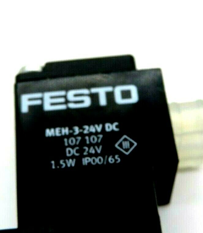 NEW FESTO MEH-5/2-5,0-B SOLENOID VALVE 173128 MEH5250B - Image 4