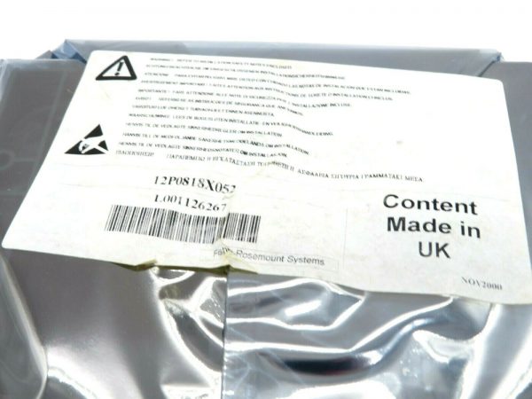 NEW FISHER ROSEMOUNT VE4050S2K1C0 8 WIDE I/O INTERFACE CARRIER 12P0818X052 - Image 4
