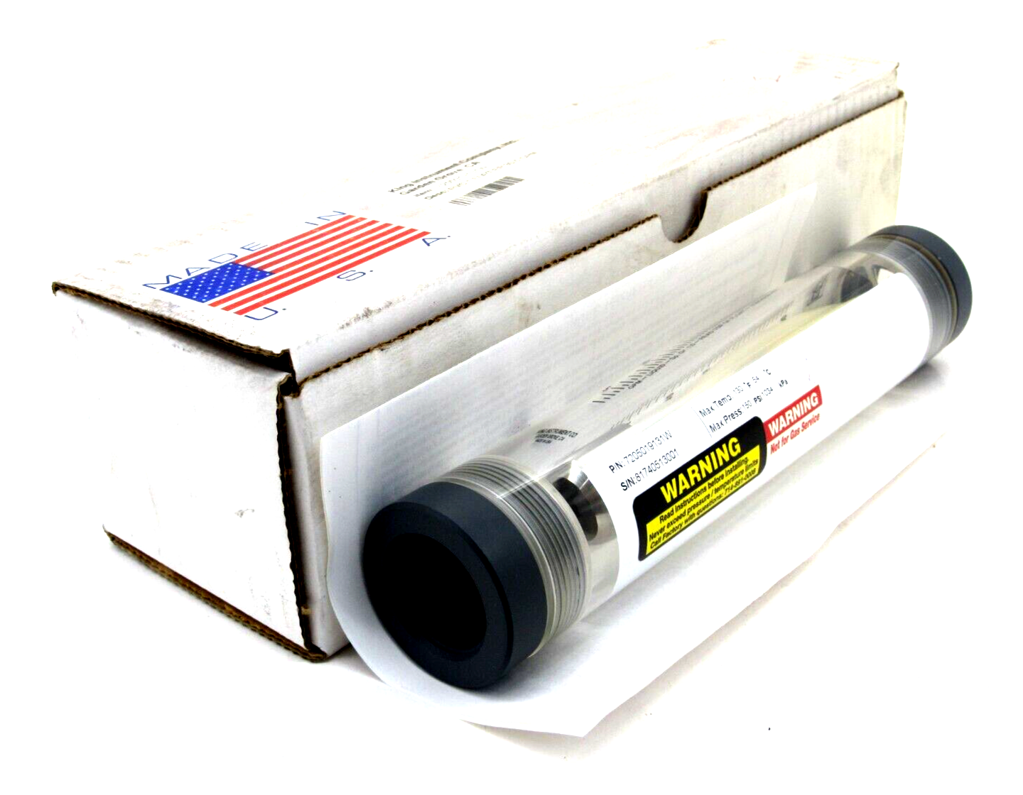 NEW KING INSTRUMENTS 7205019131W ACRYLIC FLOWMETER - SB Industrial ...