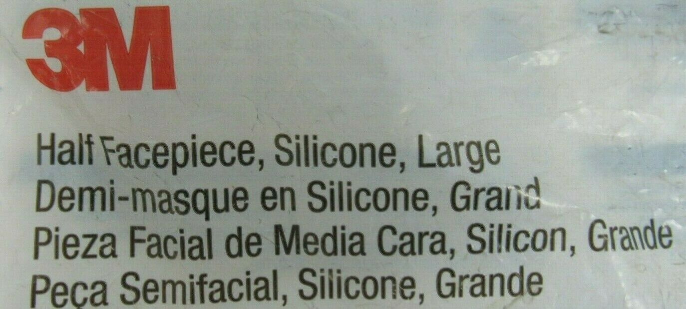 NEW LOT OF 5EA 3M 7503/37083 HALF FACEPIECE RESPIRATOR LARGE - Image 5