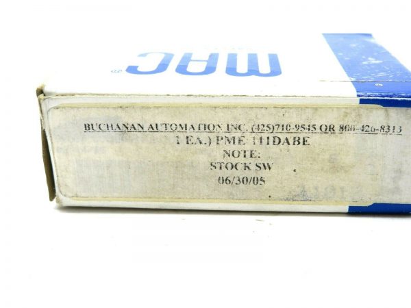 NEW MAC VALVES PME-111DABE PILOT VALVE 110/120VAC 50/60HZ PME111DABE - Image 3