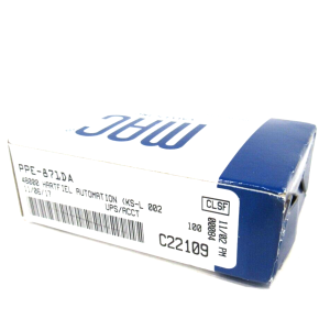 NEW MAC VALVES PPE-871DA VALVE PPE871DA