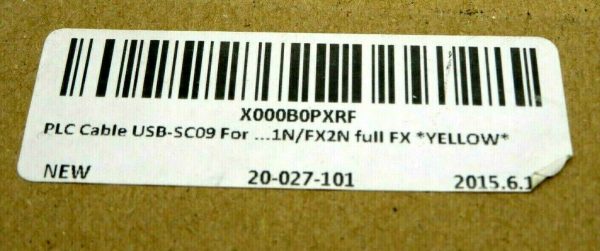 NEW MITSUBISHI USB-SC09 PROGRAMMING CABLE JIACHENG USBSC09 - Image 5