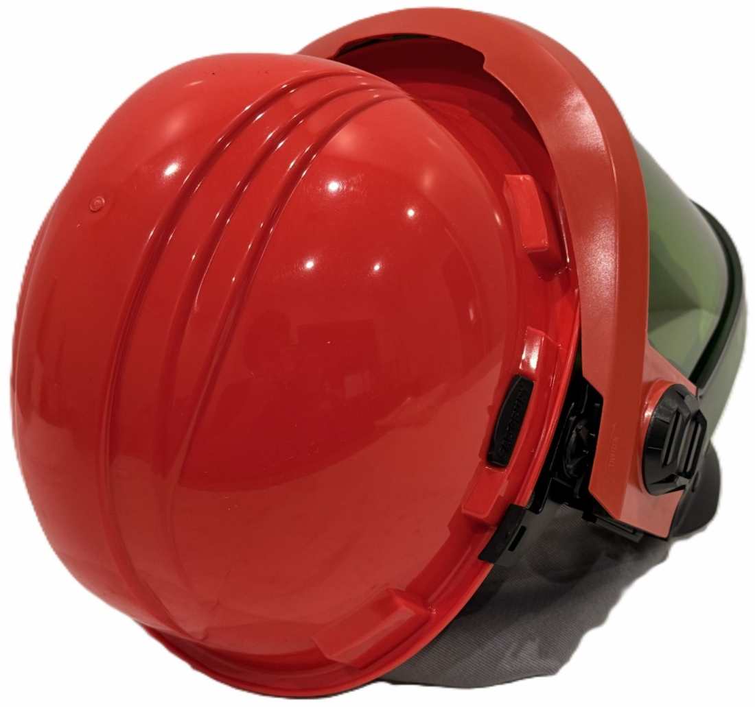 NEW SALISBURY HONEYWELL LFH40 ARC FLASH 40 CAL LIFT FRONT HOOD HELMET ASSEMBLY - Image 4
