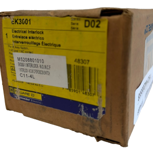 NEW SEALED SQUARE D EK300-1 ELECTRICAL INTERLOCK SWITCH SER. D02 EK3001