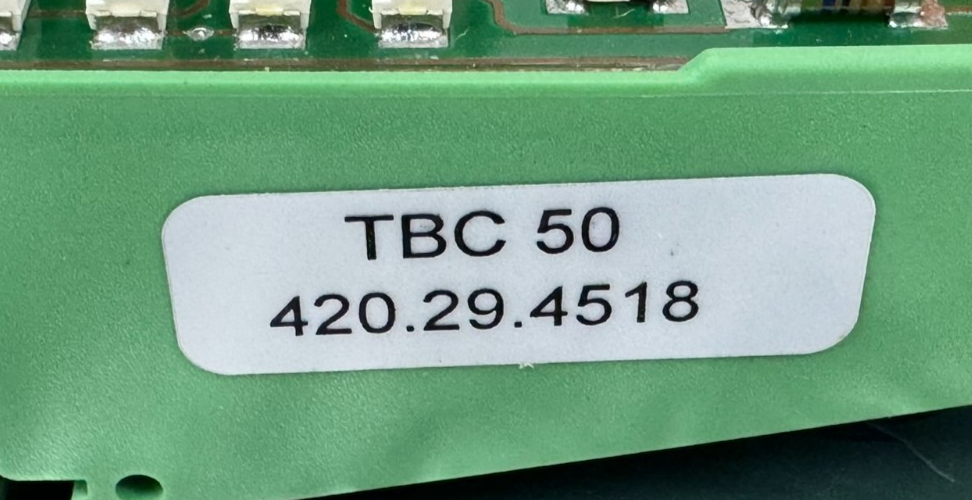 NEW TECHNOTRANS 420.29.4518 CONTROL MODULE TBC-50 - SB Industrial ...