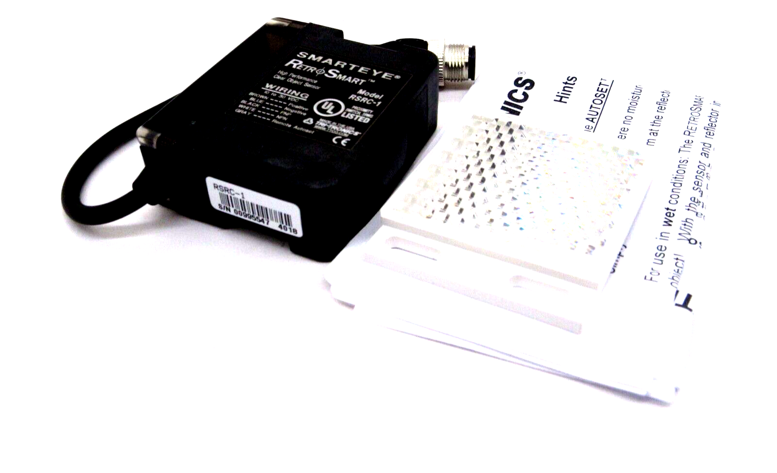 Sensore Fotoelettrico Tri-Tronics RSRC-1 &ndash; M12 Pigtail 5 Pin 24V DC