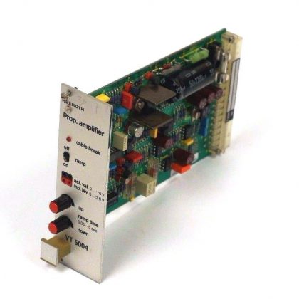 REXROTH VT-5004S20-R5 AMPLIFIER CARD 1252/1283, VT5004S20R5 REPAIRED