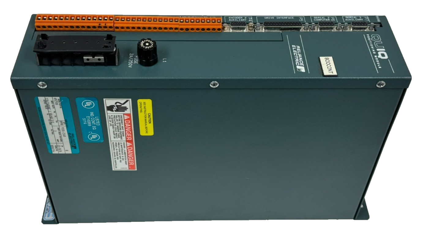 USED RELIANCE ELECTRIC 9101-2160 QUIP POSITIONING MODULE 65C500 120/240V - Image 3